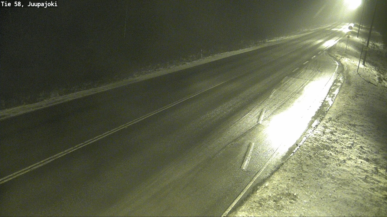 Weather Camera Image Väg 58 Juupajoki, Juupajoki, Pirkanmaa