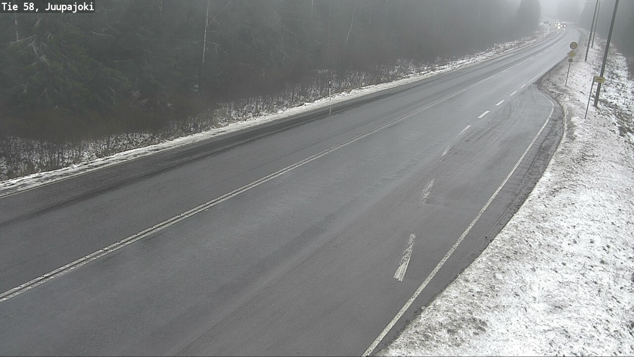 Weather Camera Image Road 58 Juupajoki, Juupajoki, Pirkanmaa