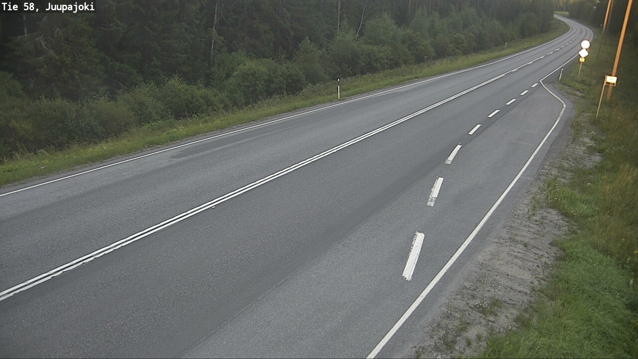 Weather Camera Image Road 58 Juupajoki, Juupajoki, Pirkanmaa