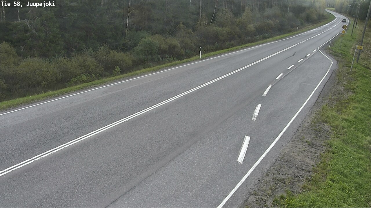 Weather Camera Image Road 58 Juupajoki, Juupajoki, Pirkanmaa