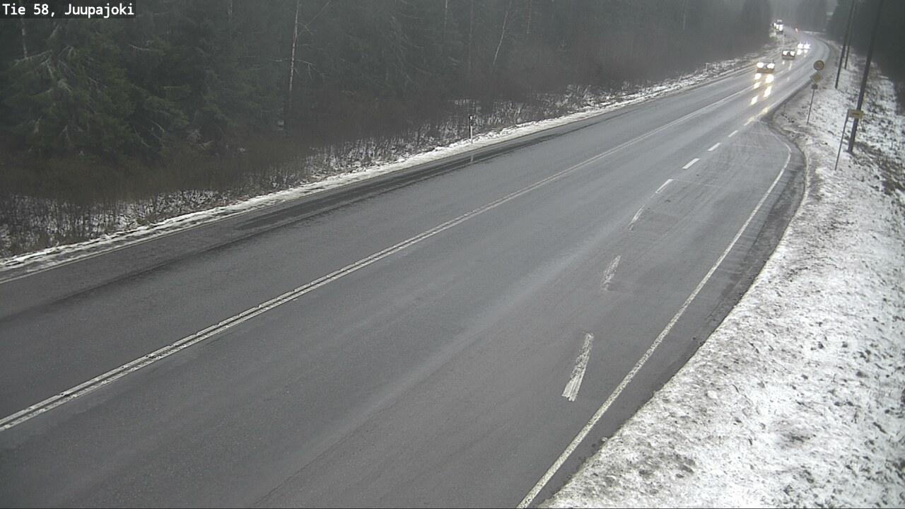 Weather Camera Image Road 58 Juupajoki, Juupajoki, Pirkanmaa