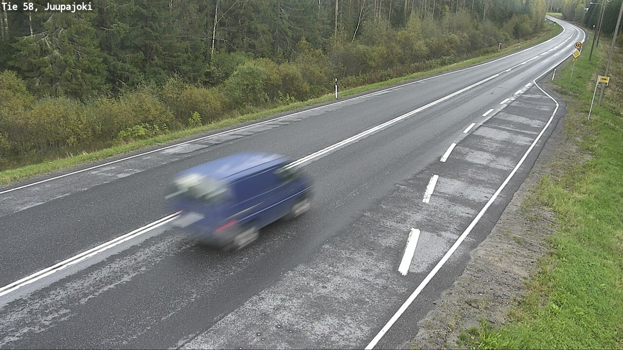 Weather Camera Image Road 58 Juupajoki, Juupajoki, Pirkanmaa
