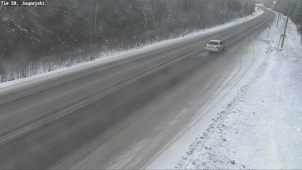Weather Camera Image Väg 58 Juupajoki, Juupajoki, Pirkanmaa