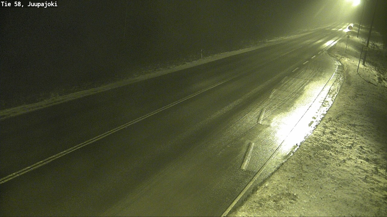 Weather Camera Image Väg 58 Juupajoki, Juupajoki, Pirkanmaa