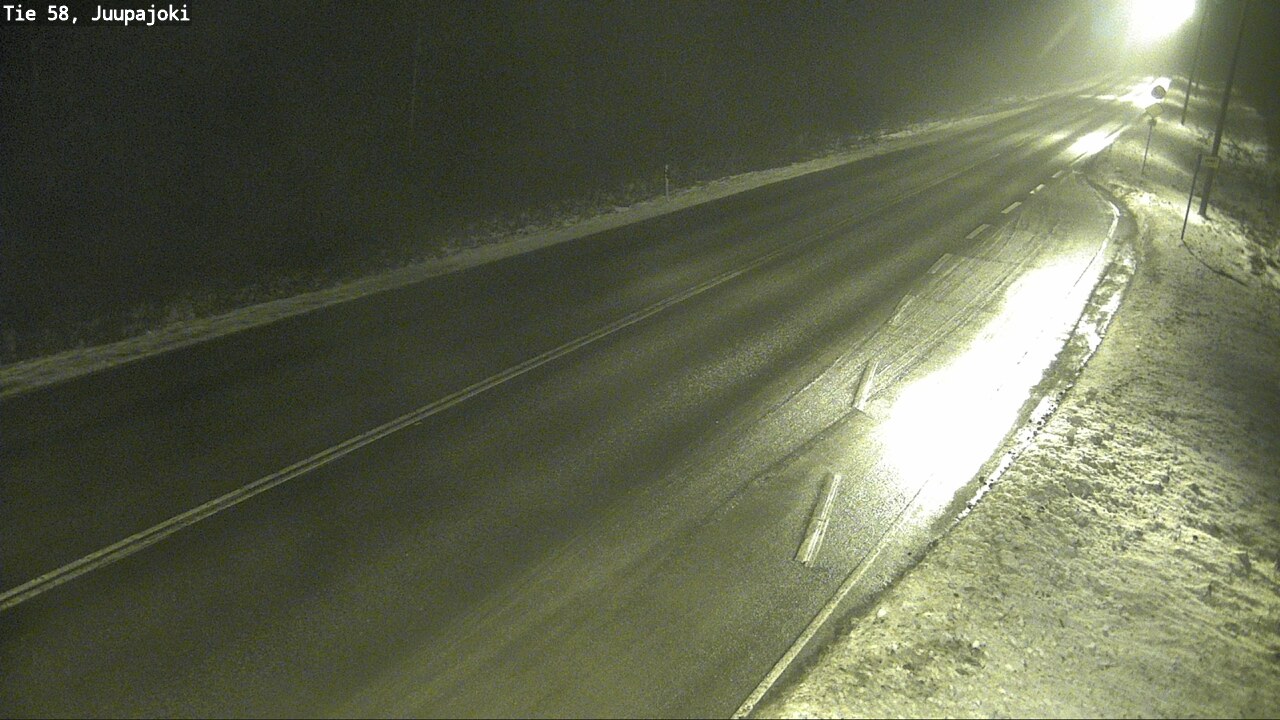 Weather Camera Image Väg 58 Juupajoki, Juupajoki, Pirkanmaa