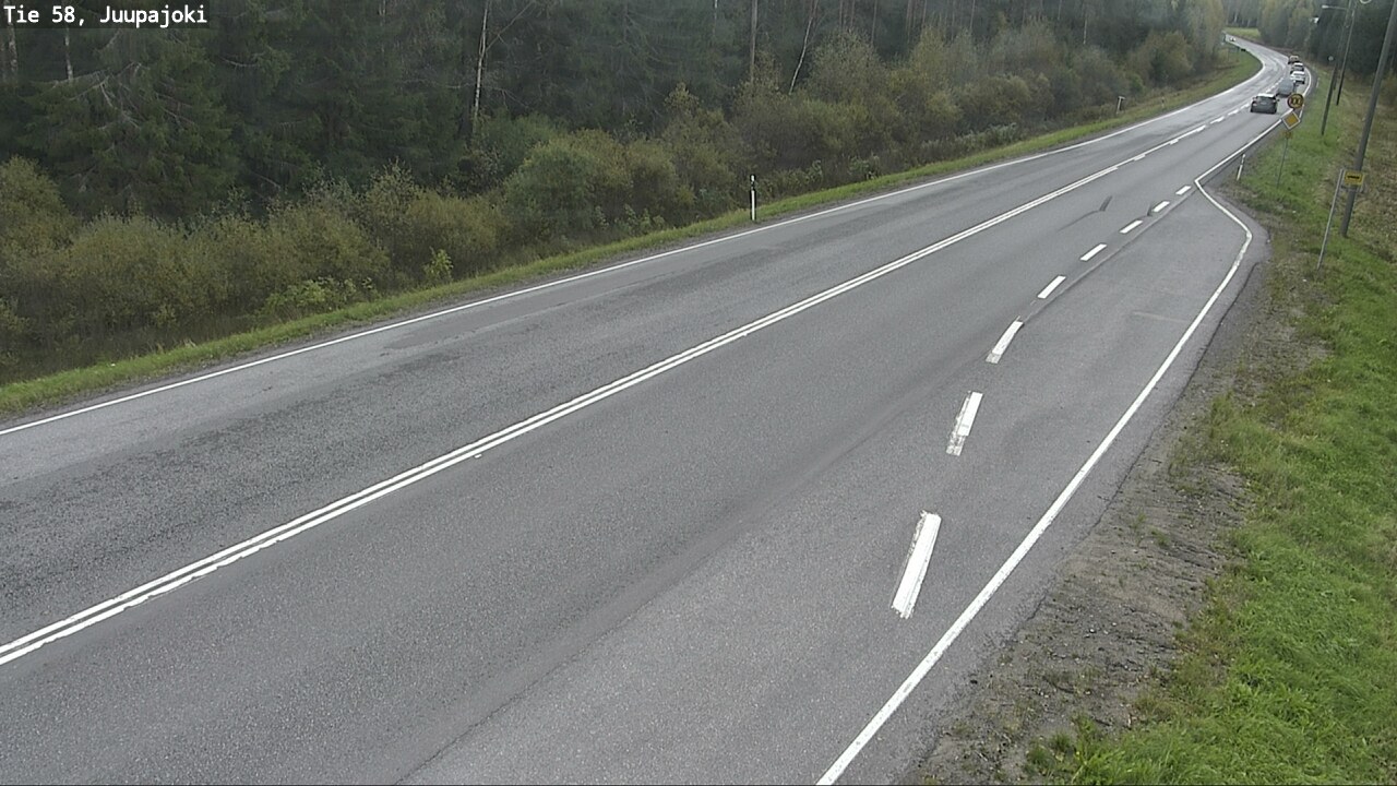 Weather Camera Image Road 58 Juupajoki, Juupajoki, Pirkanmaa