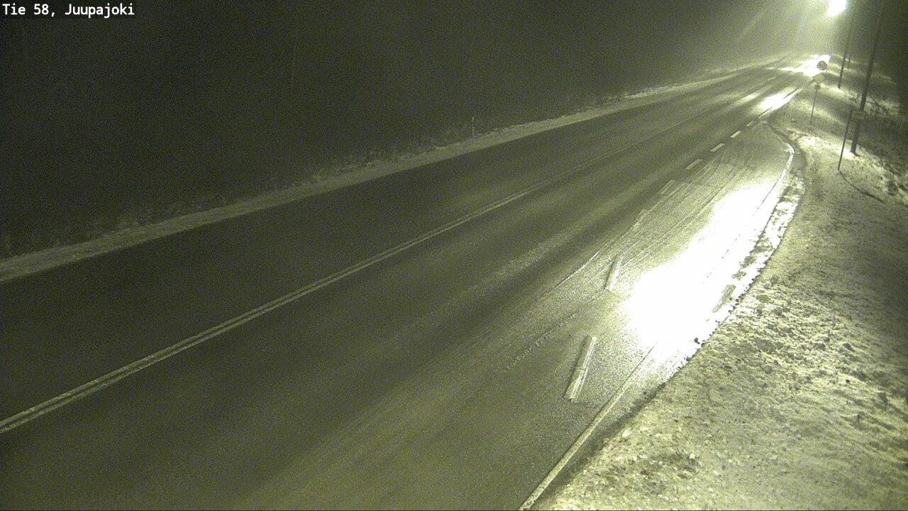 Weather Camera Image Väg 58 Juupajoki, Juupajoki, Pirkanmaa