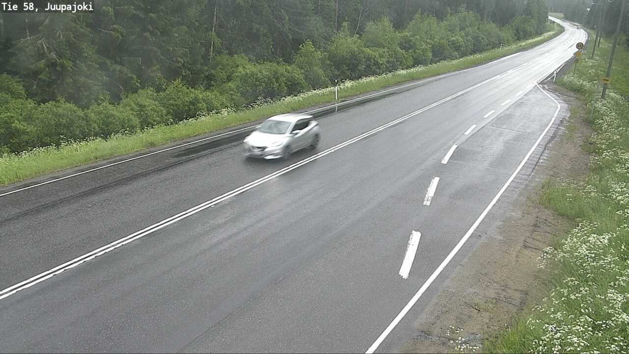Weather Camera Image Road 58 Juupajoki, Juupajoki, Pirkanmaa