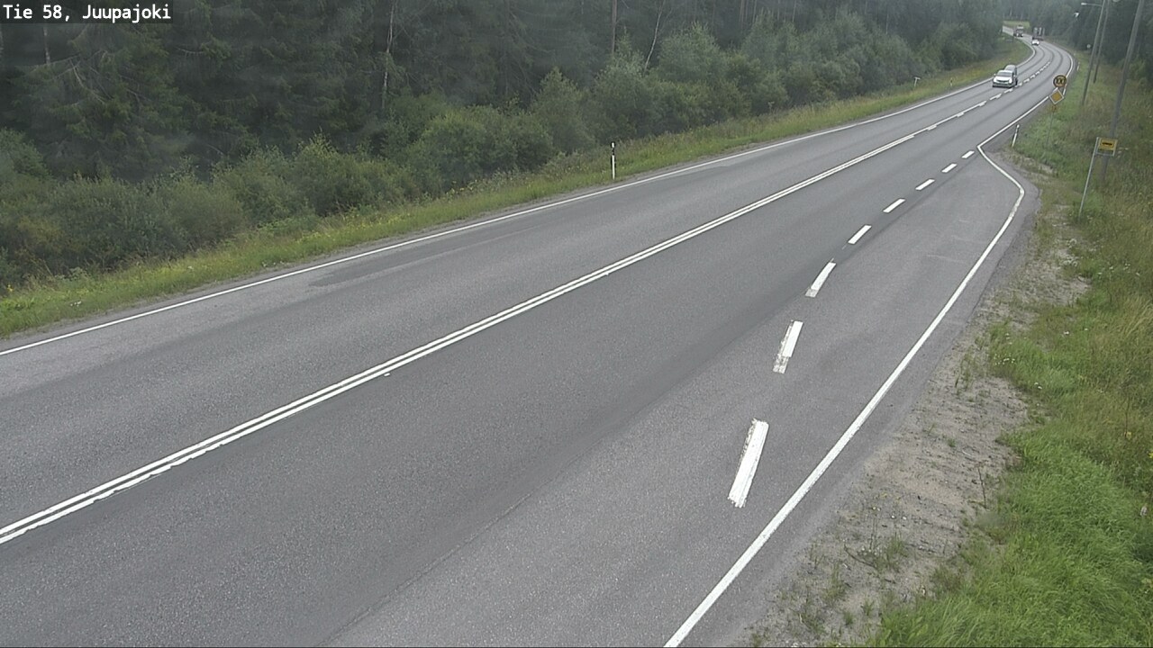 Weather Camera Image Road 58 Juupajoki, Juupajoki, Pirkanmaa