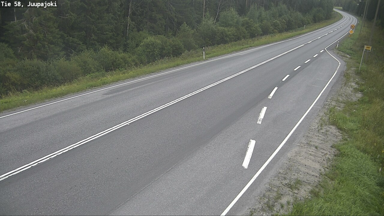 Weather Camera Image Road 58 Juupajoki, Juupajoki, Pirkanmaa