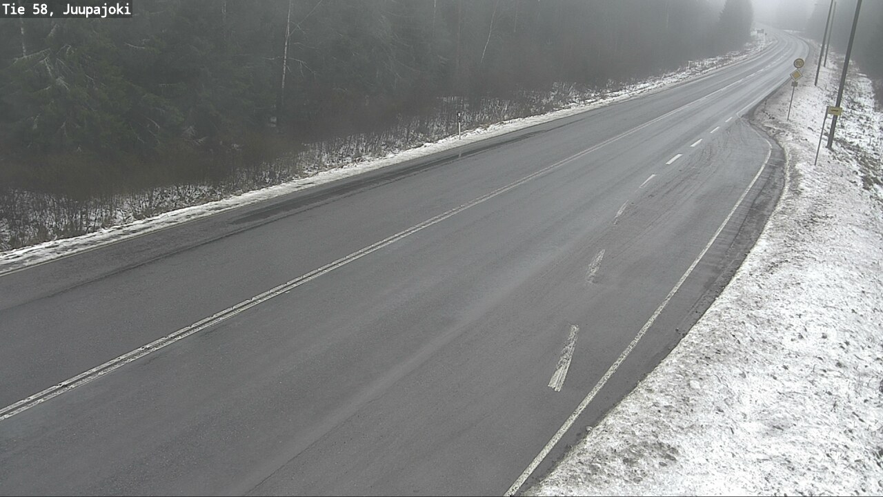 Weather Camera Image Road 58 Juupajoki, Juupajoki, Pirkanmaa
