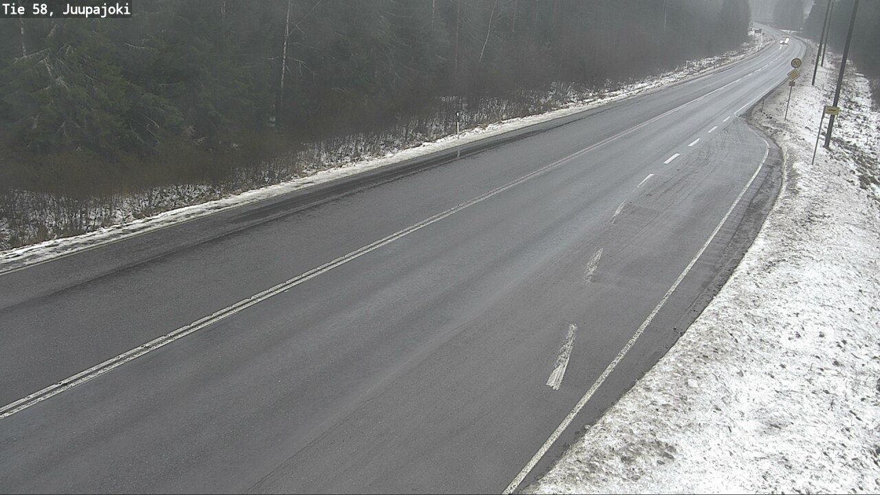 Weather Camera Image Road 58 Juupajoki, Juupajoki, Pirkanmaa