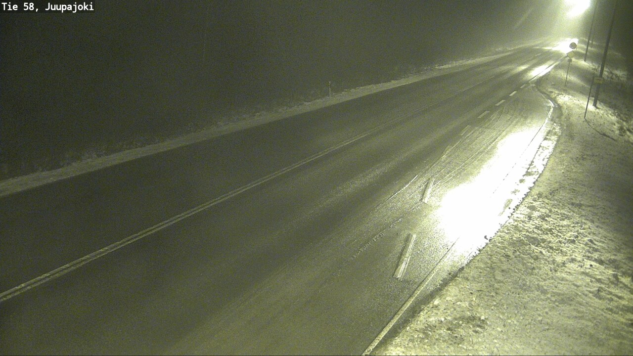 Weather Camera Image Väg 58 Juupajoki, Juupajoki, Pirkanmaa