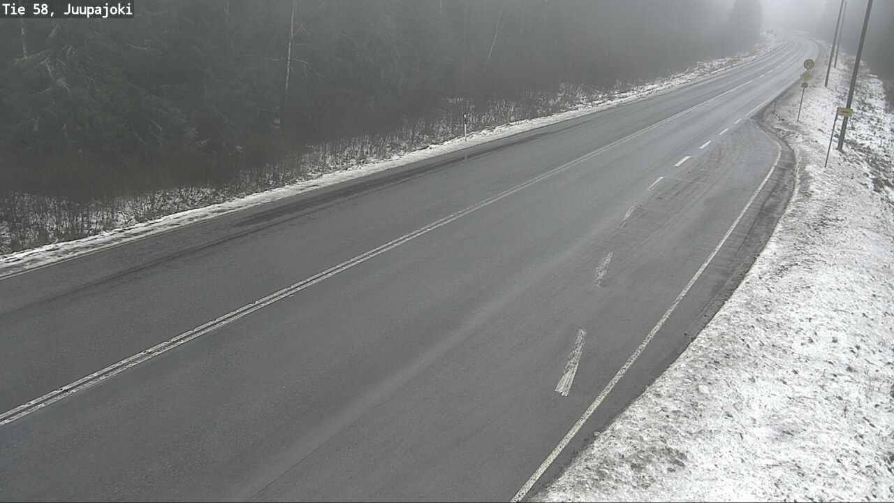 Weather Camera Image Road 58 Juupajoki, Juupajoki, Pirkanmaa