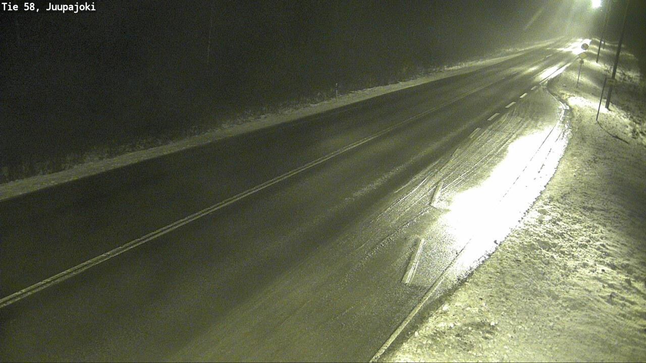 Weather Camera Image Väg 58 Juupajoki, Juupajoki, Pirkanmaa