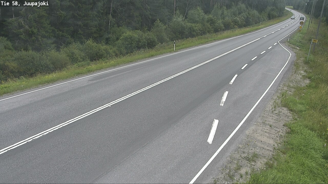 Weather Camera Image Road 58 Juupajoki, Juupajoki, Pirkanmaa