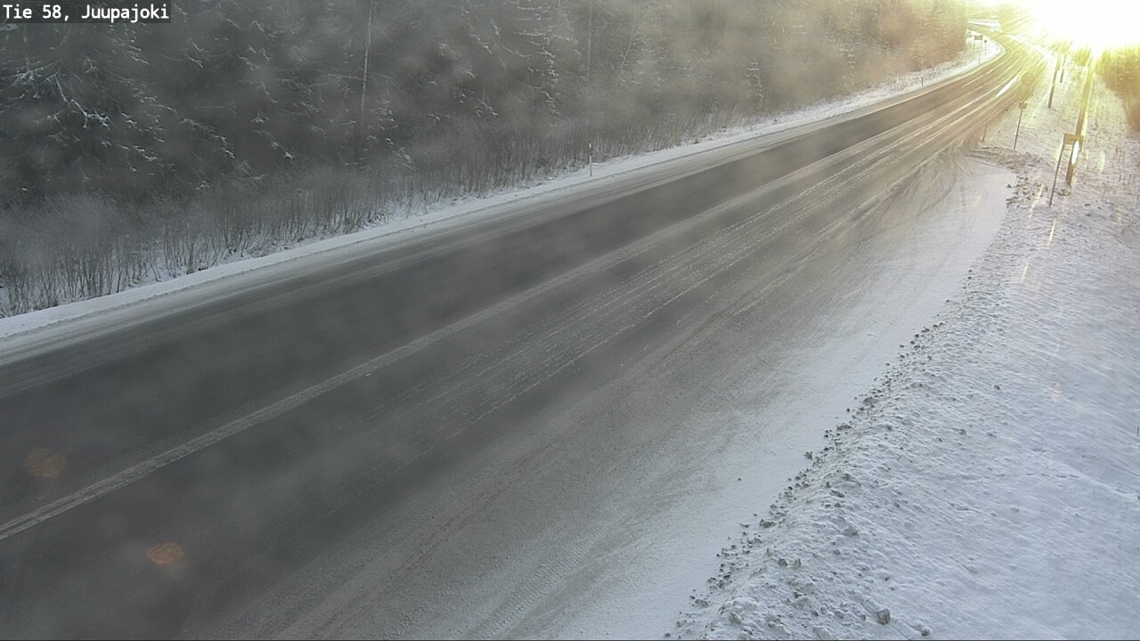 Weather Camera Image Road 58 Juupajoki, Juupajoki, Pirkanmaa