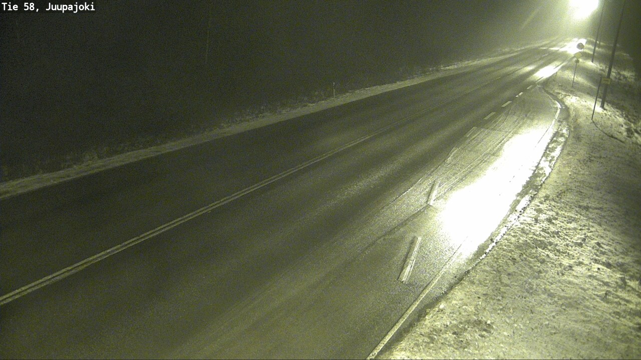 Weather Camera Image Väg 58 Juupajoki, Juupajoki, Pirkanmaa