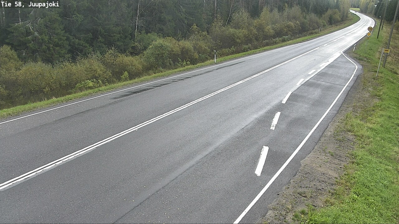 Weather Camera Image Road 58 Juupajoki, Juupajoki, Pirkanmaa