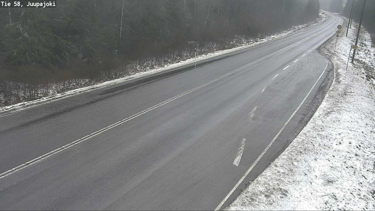 Weather Camera Image Road 58 Juupajoki, Juupajoki, Pirkanmaa