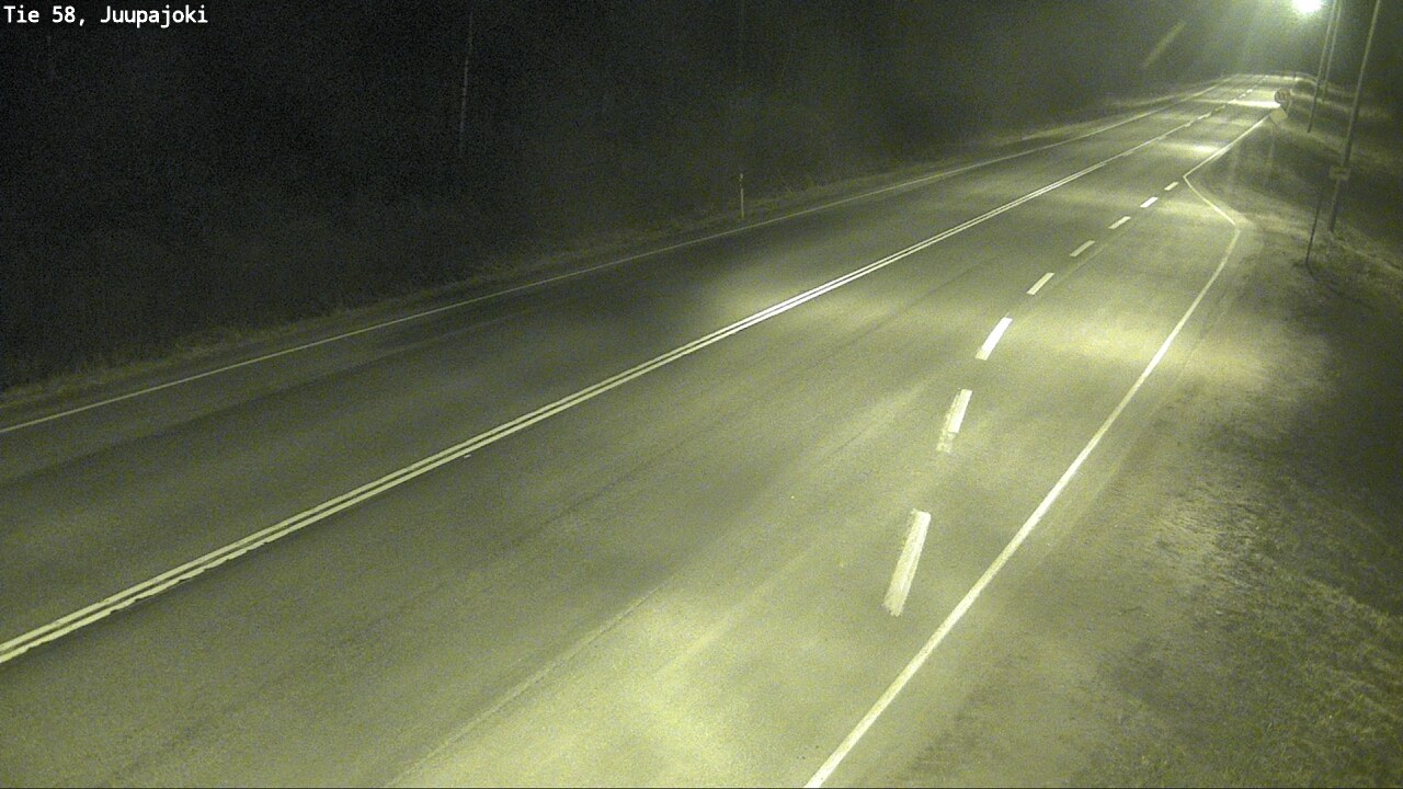 Weather Camera Image Väg 58 Juupajoki, Juupajoki, Pirkanmaa