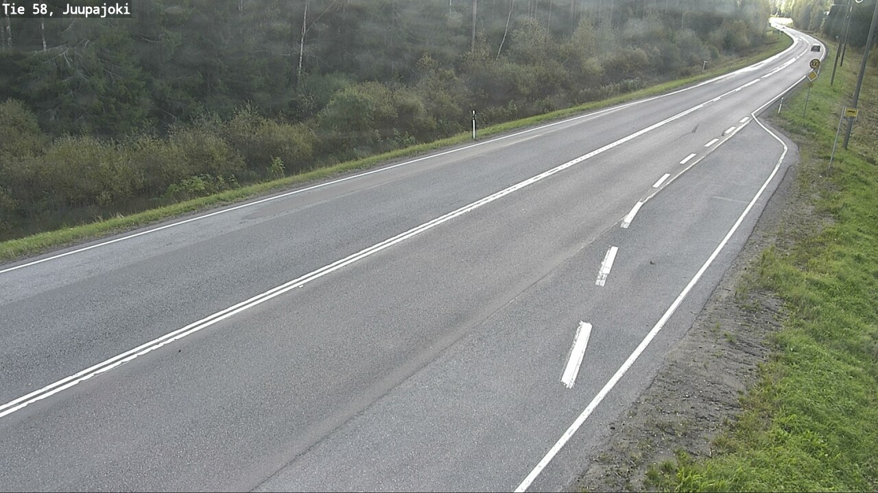 Weather Camera Image Road 58 Juupajoki, Juupajoki, Pirkanmaa