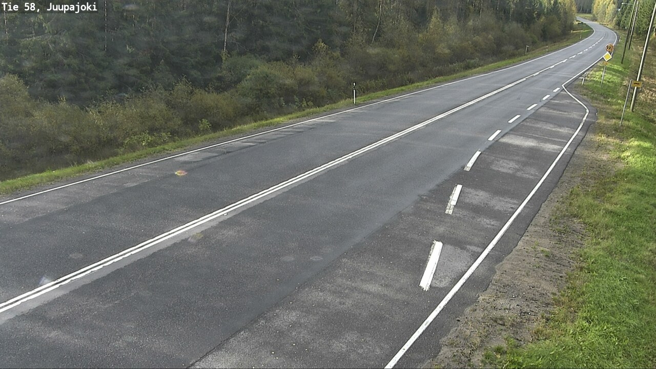 Weather Camera Image Road 58 Juupajoki, Juupajoki, Pirkanmaa