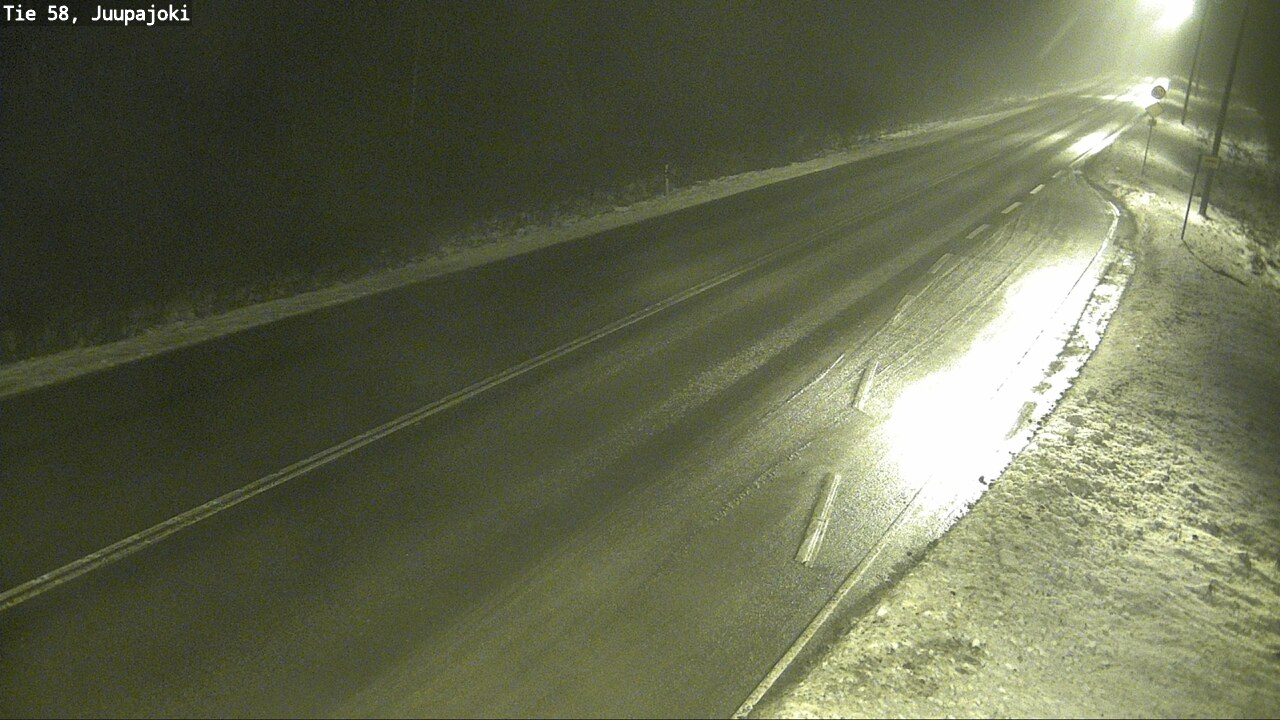 Weather Camera Image Väg 58 Juupajoki, Juupajoki, Pirkanmaa