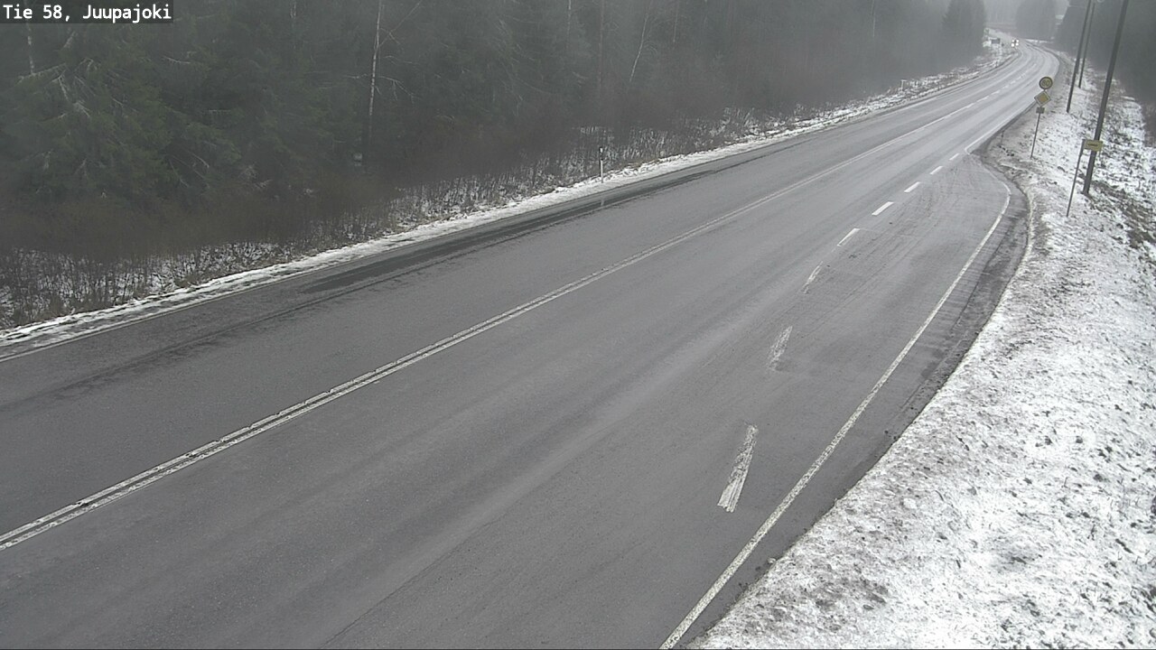 Weather Camera Image Road 58 Juupajoki, Juupajoki, Pirkanmaa
