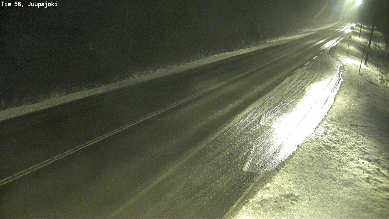 Weather Camera Image Väg 58 Juupajoki, Juupajoki, Pirkanmaa