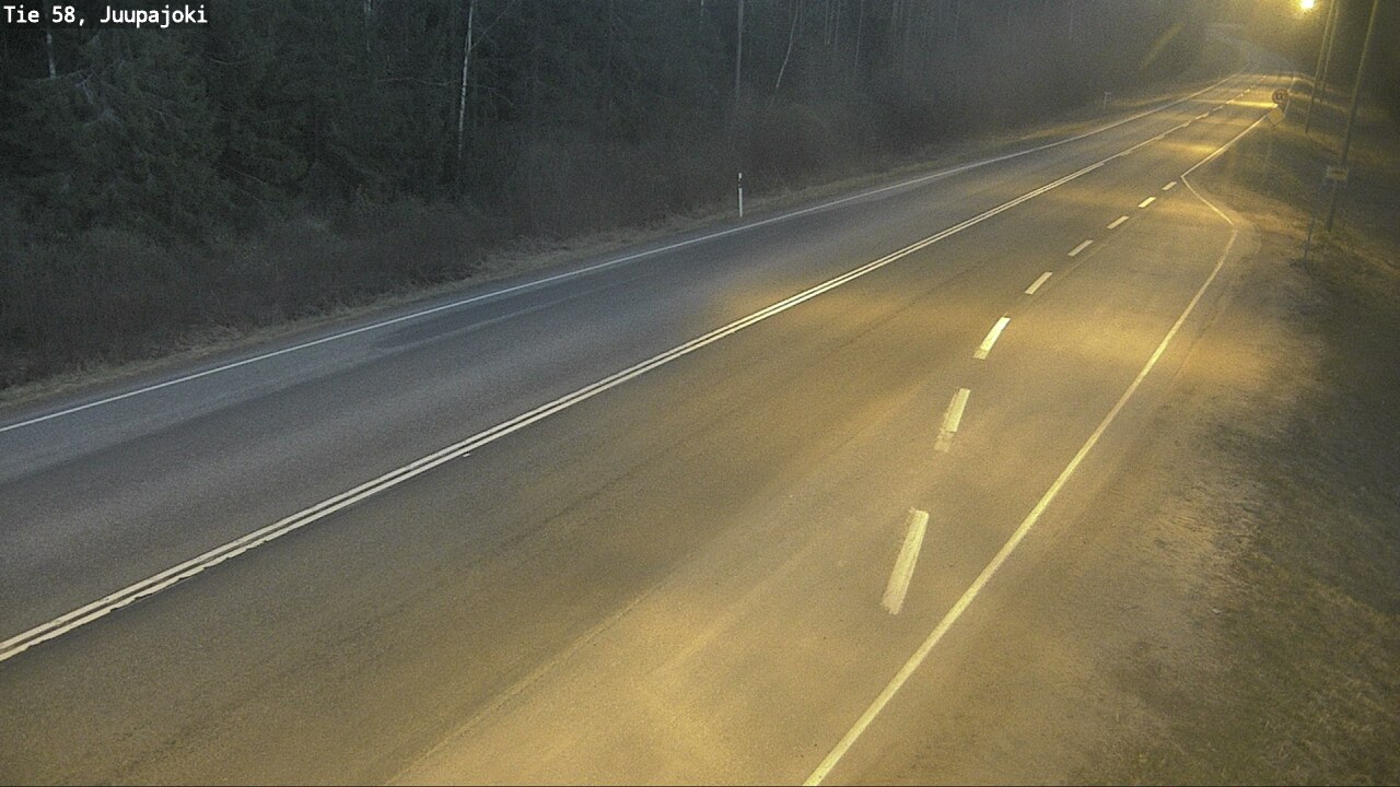 Weather Camera Image Road 58 Juupajoki, Juupajoki, Pirkanmaa