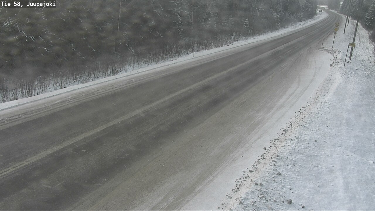Weather Camera Image Väg 58 Juupajoki, Juupajoki, Pirkanmaa