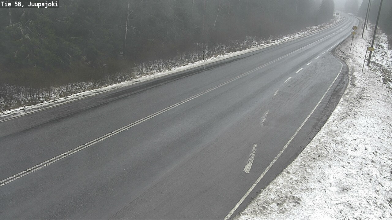 Weather Camera Image Road 58 Juupajoki, Juupajoki, Pirkanmaa
