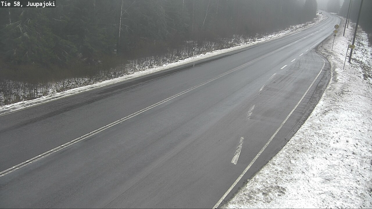Weather Camera Image Road 58 Juupajoki, Juupajoki, Pirkanmaa