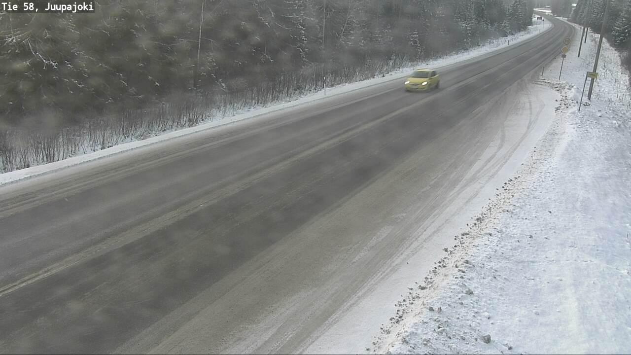 Weather Camera Image Väg 58 Juupajoki, Juupajoki, Pirkanmaa