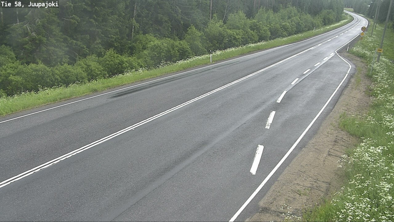 Weather Camera Image Road 58 Juupajoki, Juupajoki, Pirkanmaa
