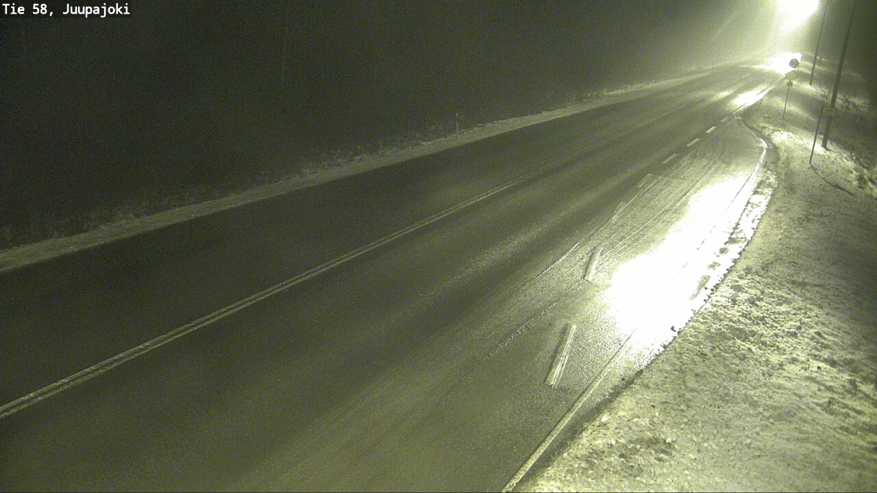 Weather Camera Image Väg 58 Juupajoki, Juupajoki, Pirkanmaa