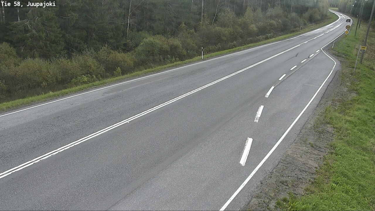 Weather Camera Image Road 58 Juupajoki, Juupajoki, Pirkanmaa