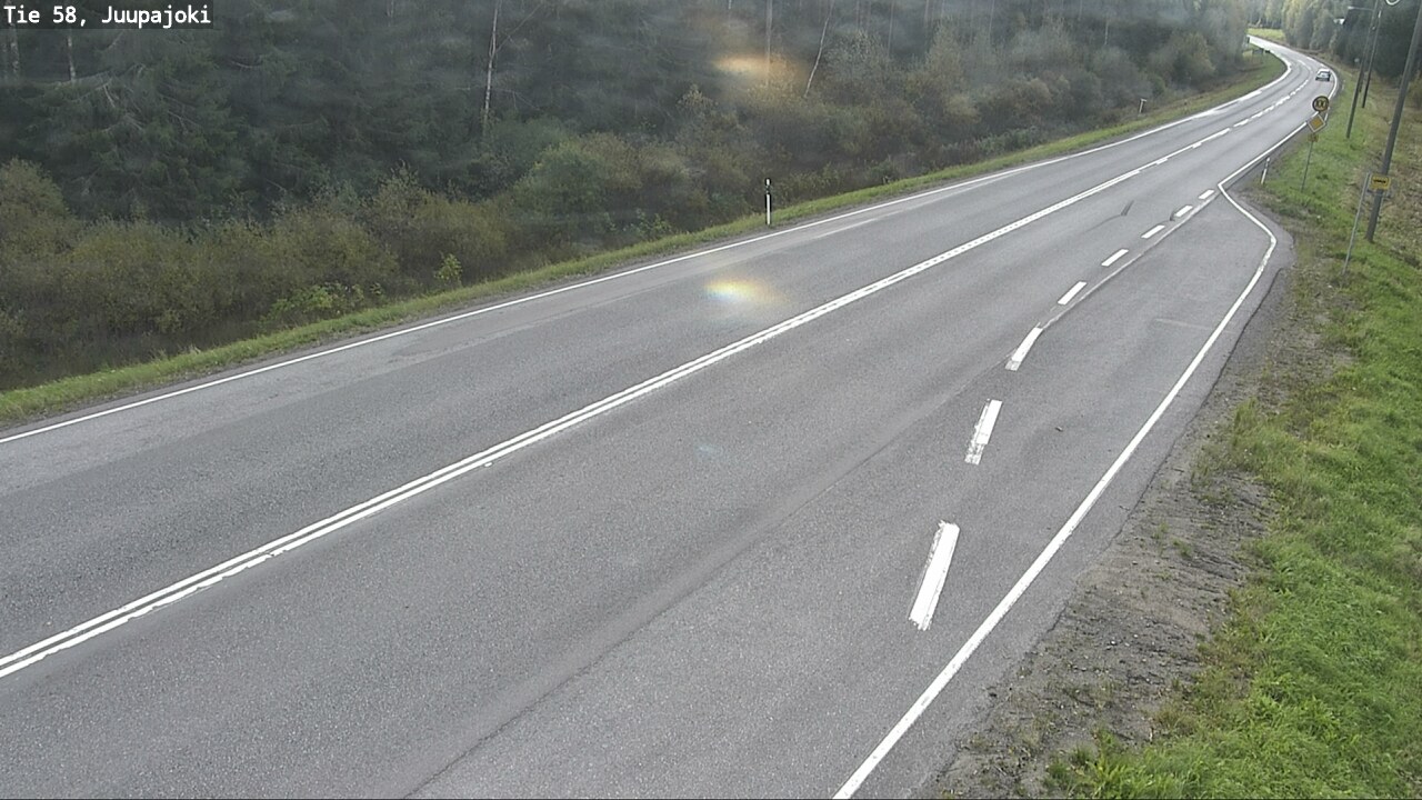 Weather Camera Image Road 58 Juupajoki, Juupajoki, Pirkanmaa