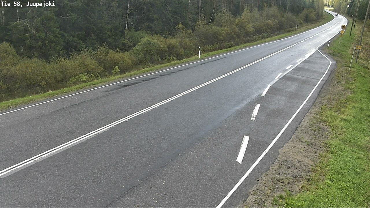 Weather Camera Image Road 58 Juupajoki, Juupajoki, Pirkanmaa