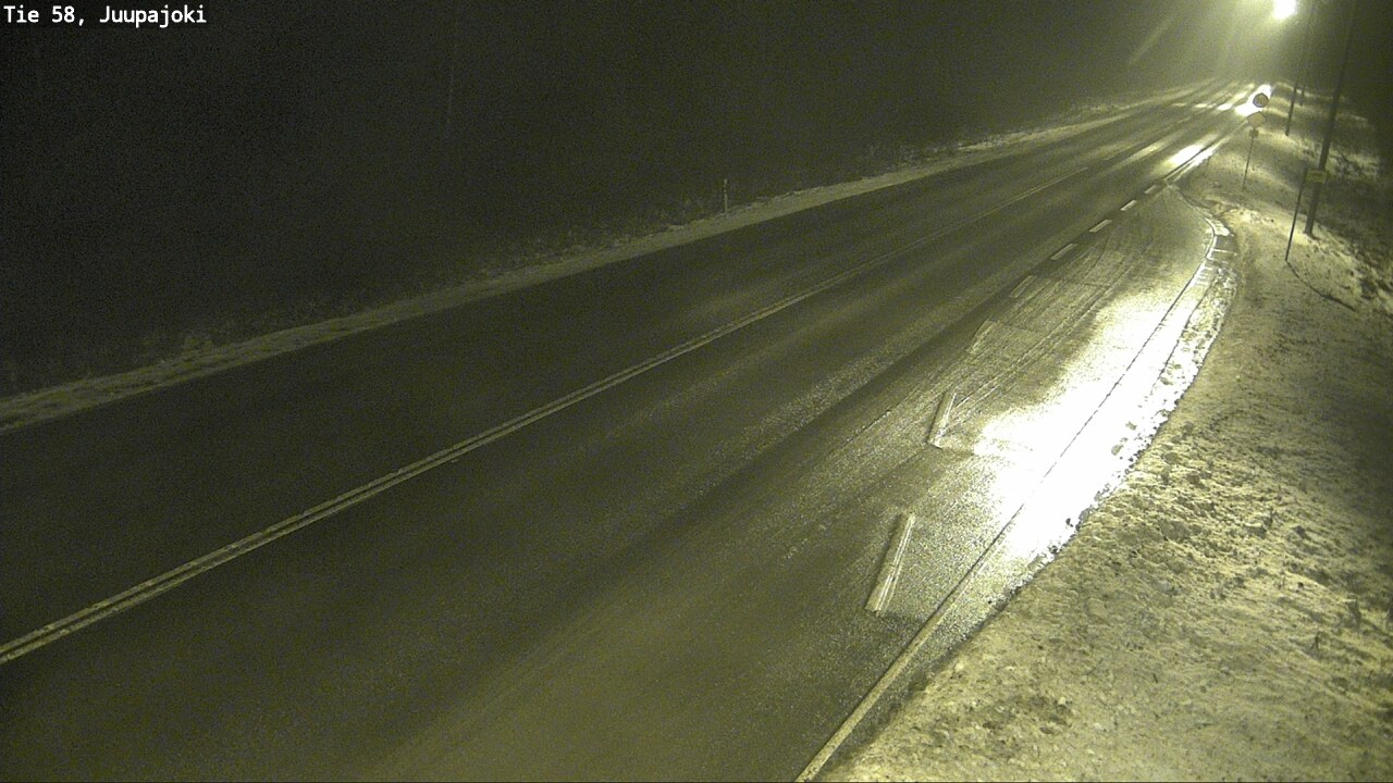 Weather Camera Image Väg 58 Juupajoki, Juupajoki, Pirkanmaa