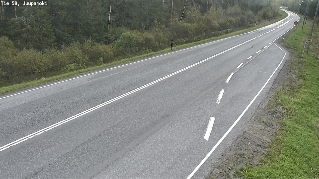Weather Camera Image Road 58 Juupajoki, Juupajoki, Pirkanmaa