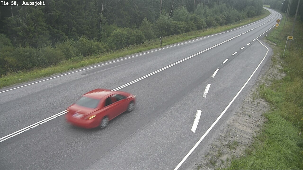 Weather Camera Image Road 58 Juupajoki, Juupajoki, Pirkanmaa