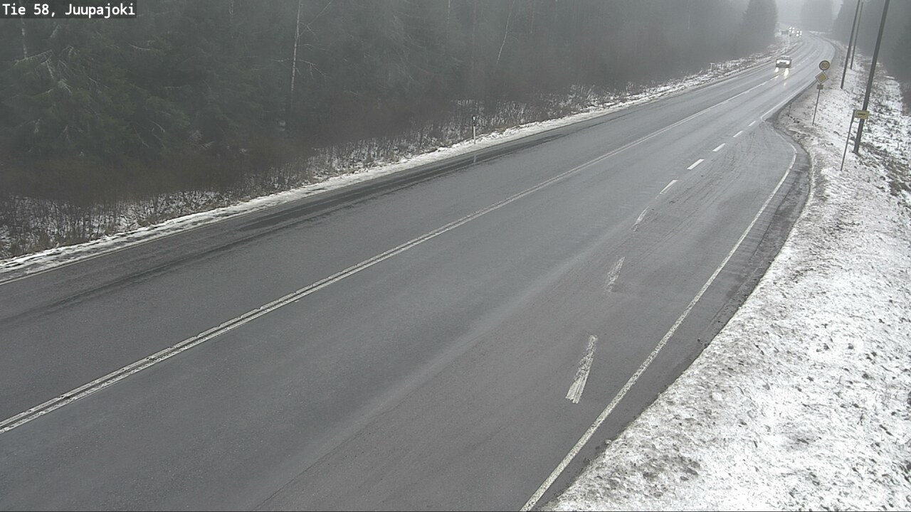 Weather Camera Image Road 58 Juupajoki, Juupajoki, Pirkanmaa