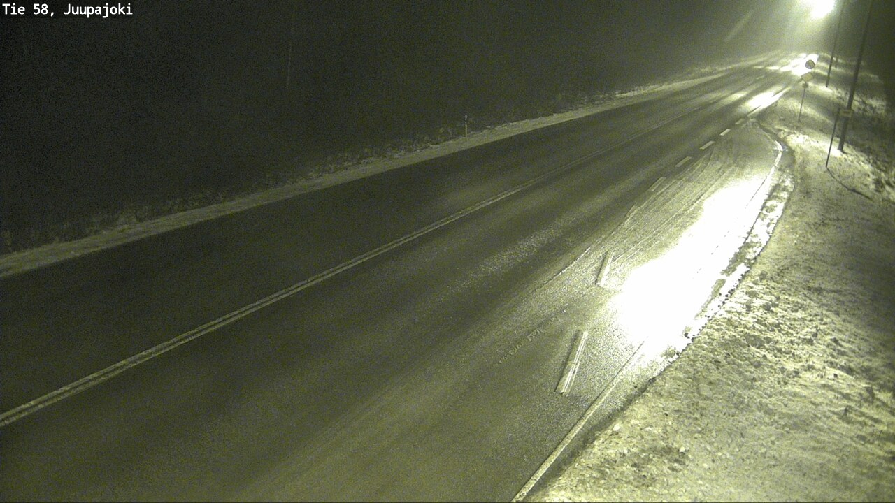 Weather Camera Image Väg 58 Juupajoki, Juupajoki, Pirkanmaa