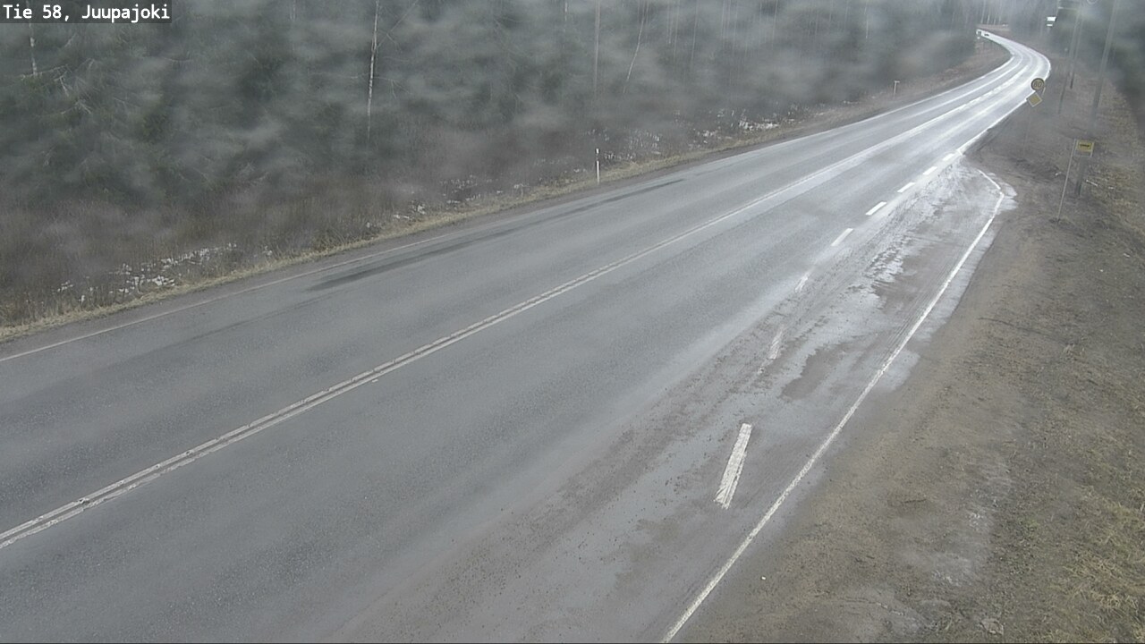 Weather Camera Image Road 58 Juupajoki, Juupajoki, Pirkanmaa