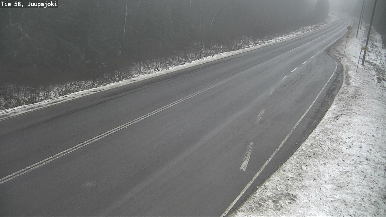 Weather Camera Image Road 58 Juupajoki, Juupajoki, Pirkanmaa