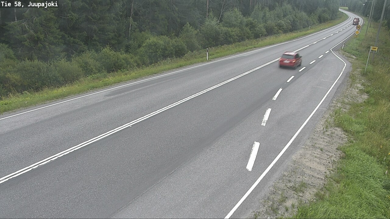 Weather Camera Image Road 58 Juupajoki, Juupajoki, Pirkanmaa