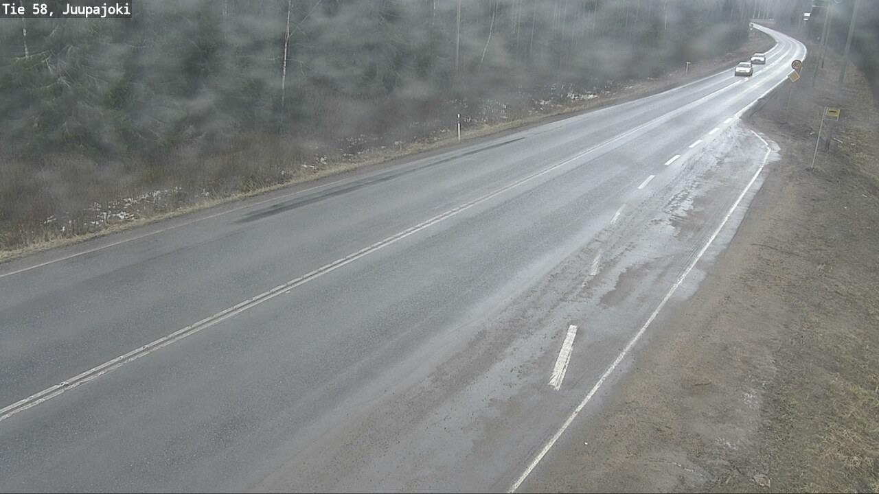 Weather Camera Image Road 58 Juupajoki, Juupajoki, Pirkanmaa