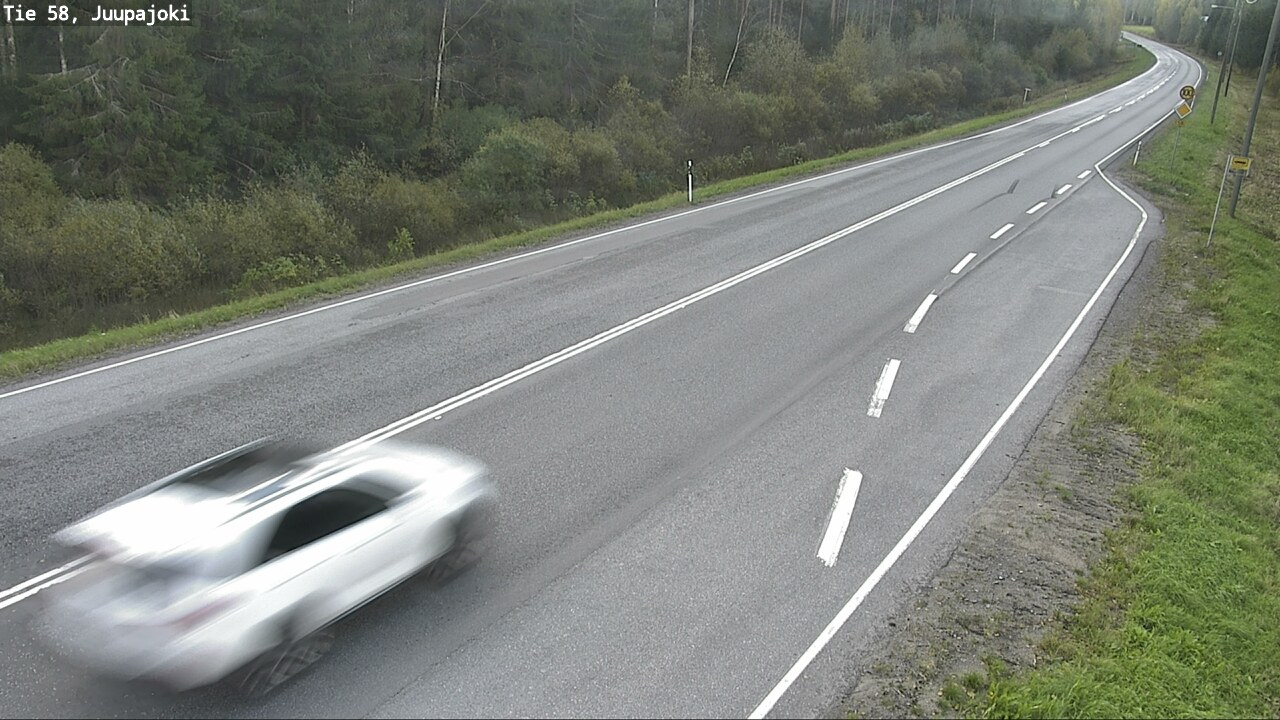 Weather Camera Image Road 58 Juupajoki, Juupajoki, Pirkanmaa
